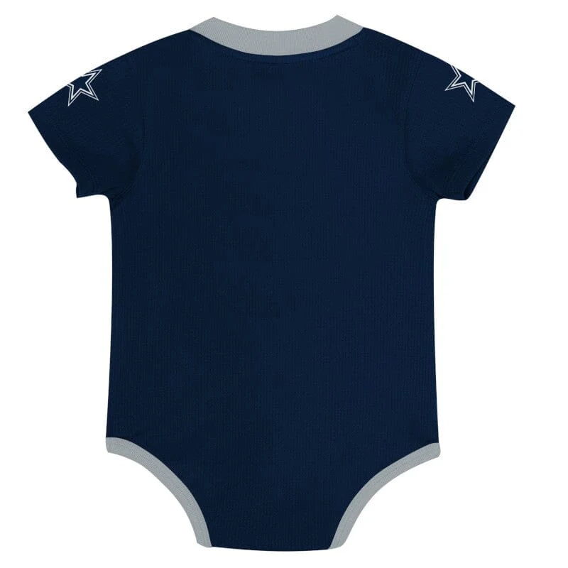 Dallas Cowboys Short Sleeve Team Captain "Jersey" Bodysuit - Image 3