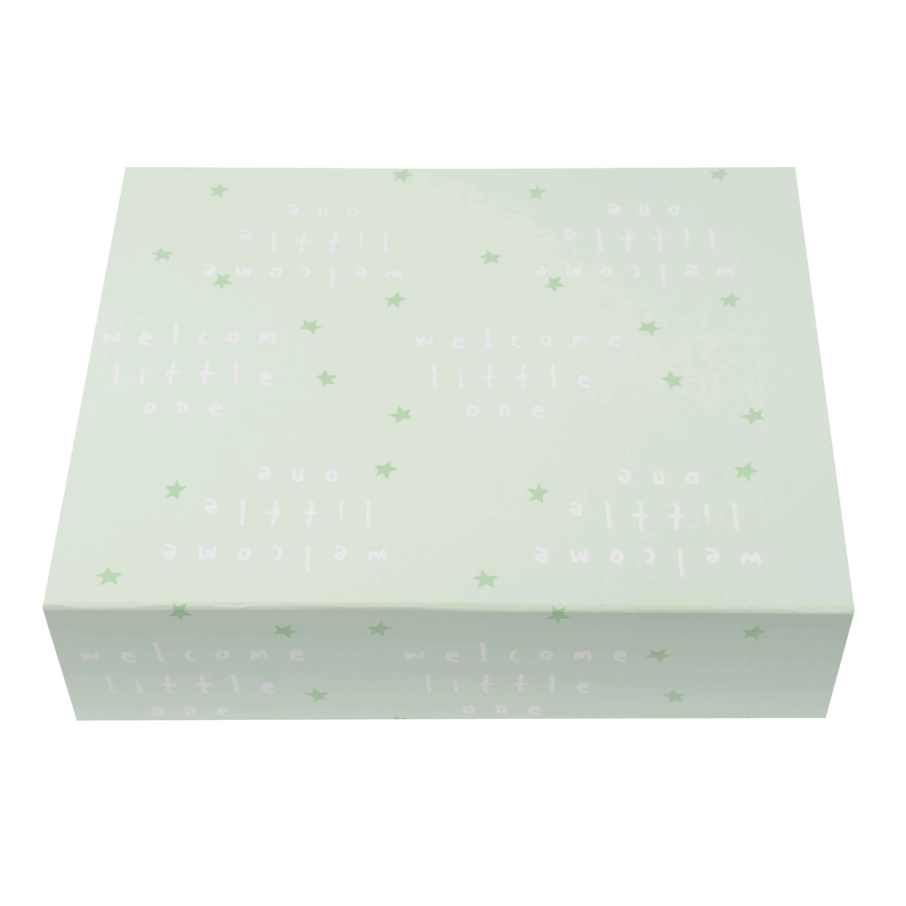 Green "Welcome Little One" Deluxe Gift Box - Image 5
