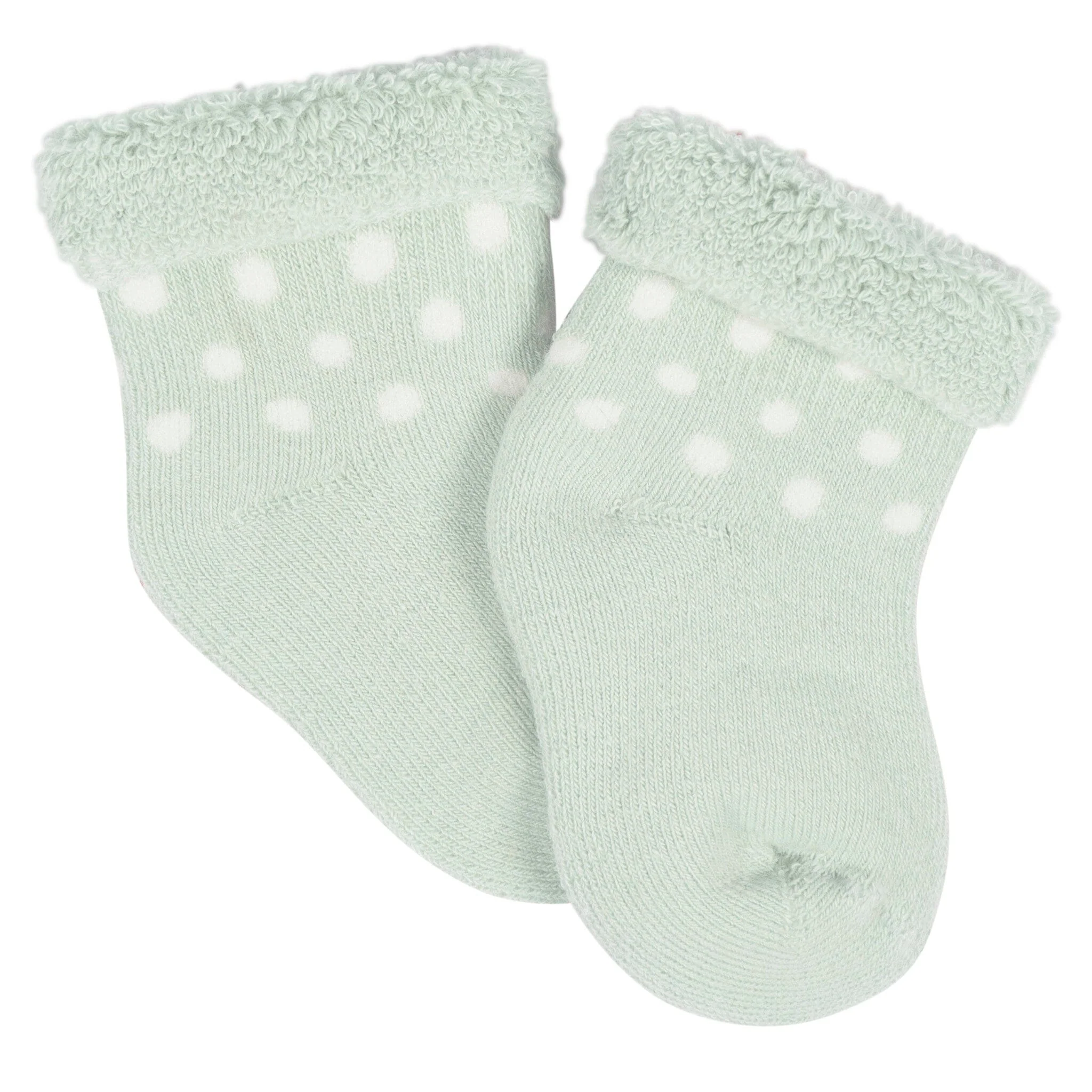 2-Pack Baby Girls She Sells Sea Shells Terry Socks - Image 3