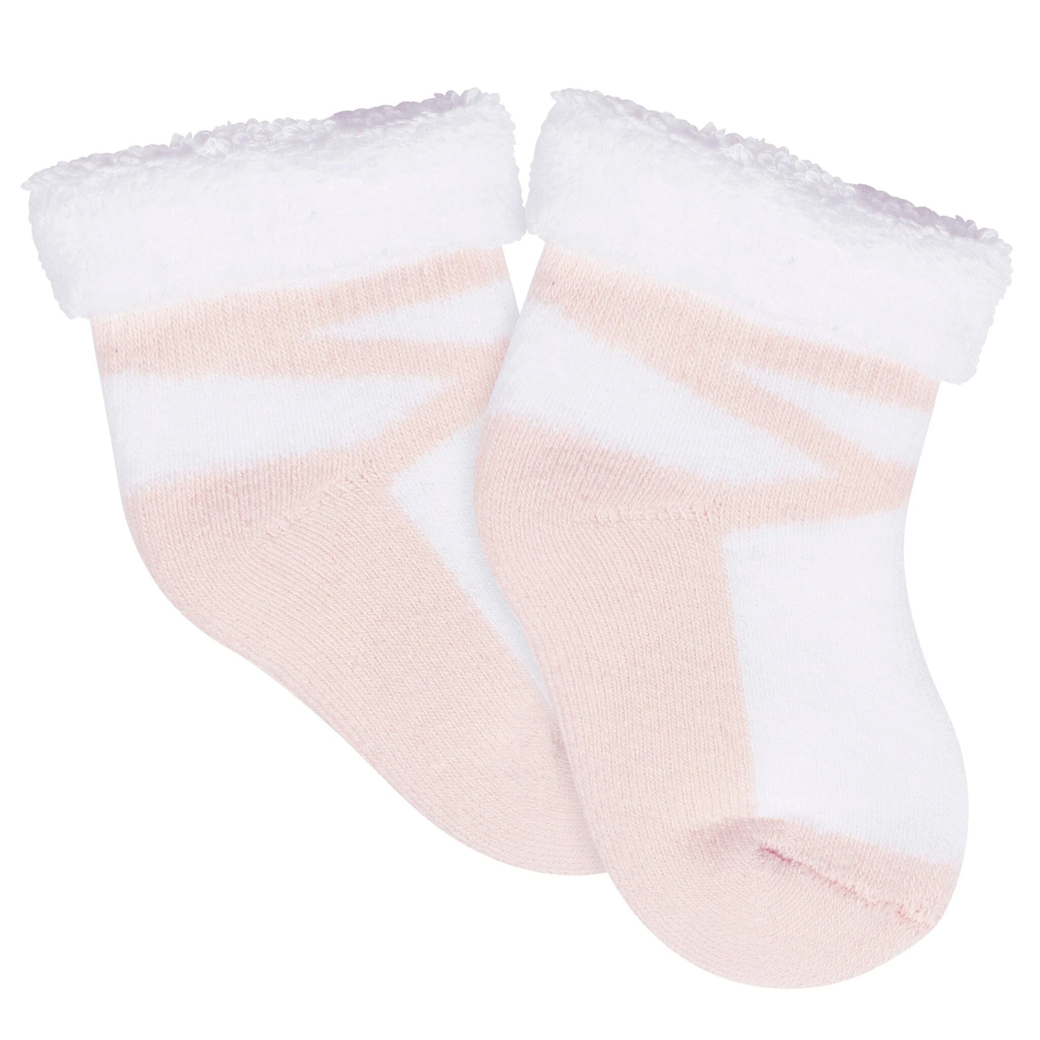 2-Pack Baby Girls She Sells Sea Shells Terry Socks - Image 5