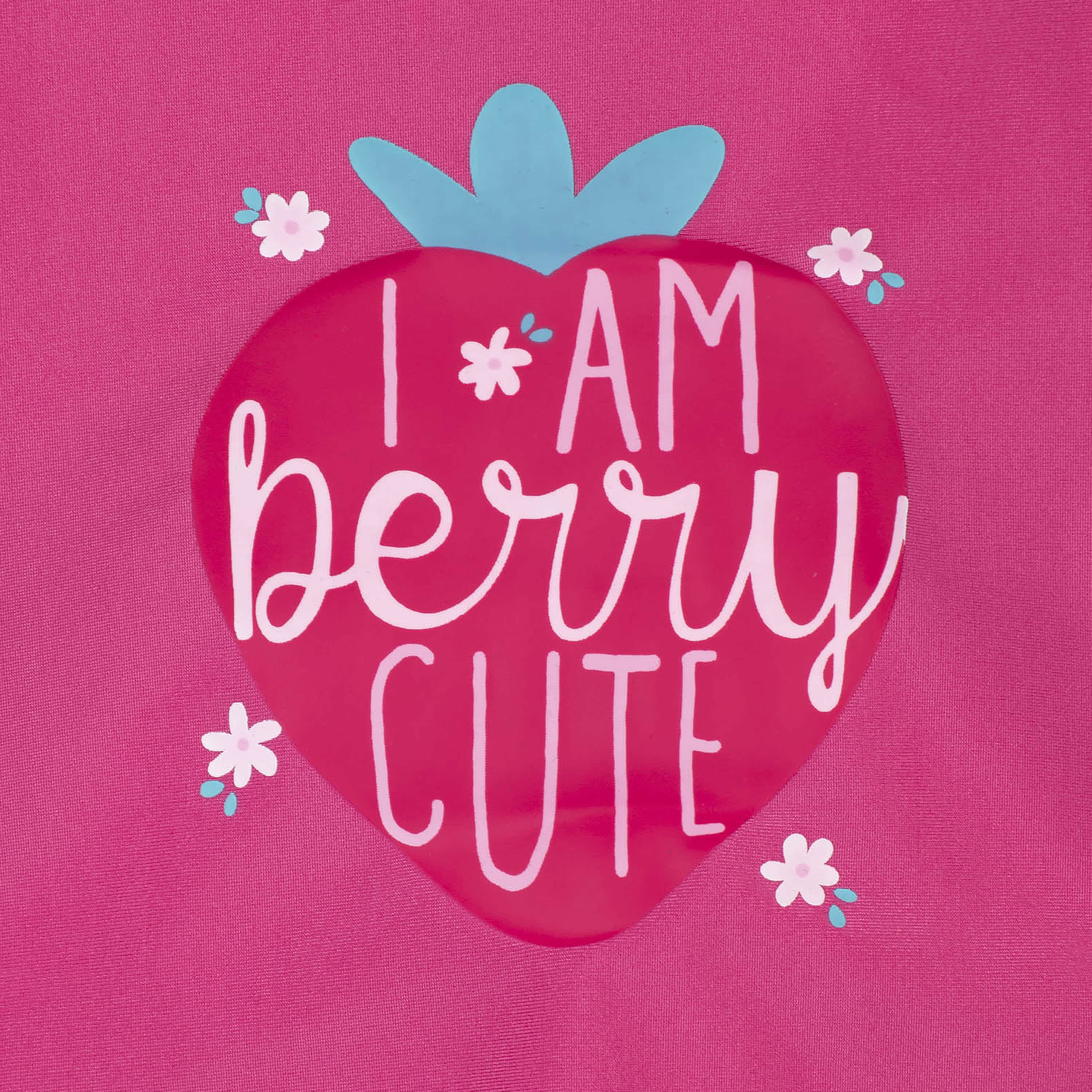 2-Piece Baby & Toddler Girls UPF 50+ Summer Blossom Rash Guard & Swim Bottoms Set - Image 3