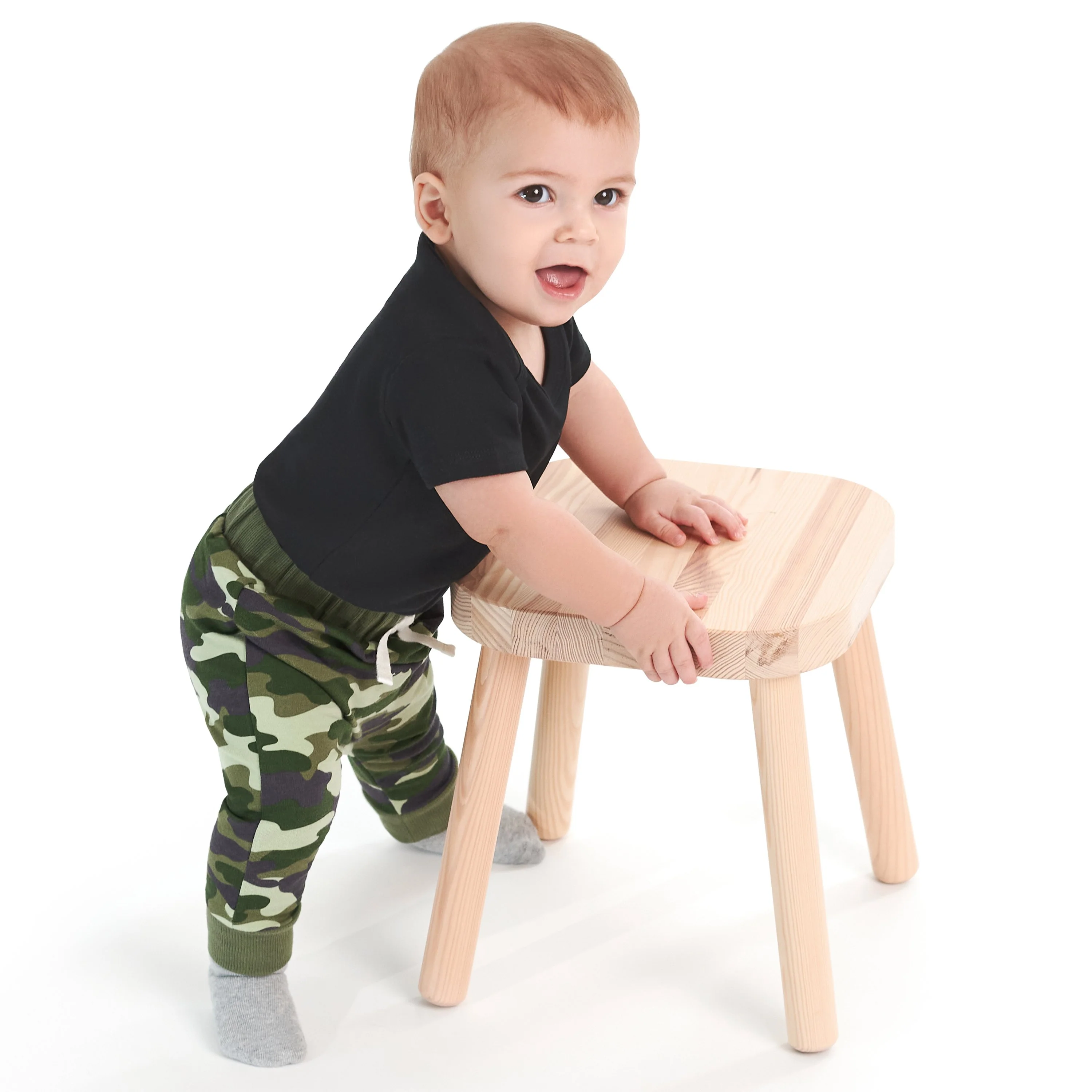 3-Pack Baby & Toddler Boys Camo Premium Jogger - Image 6