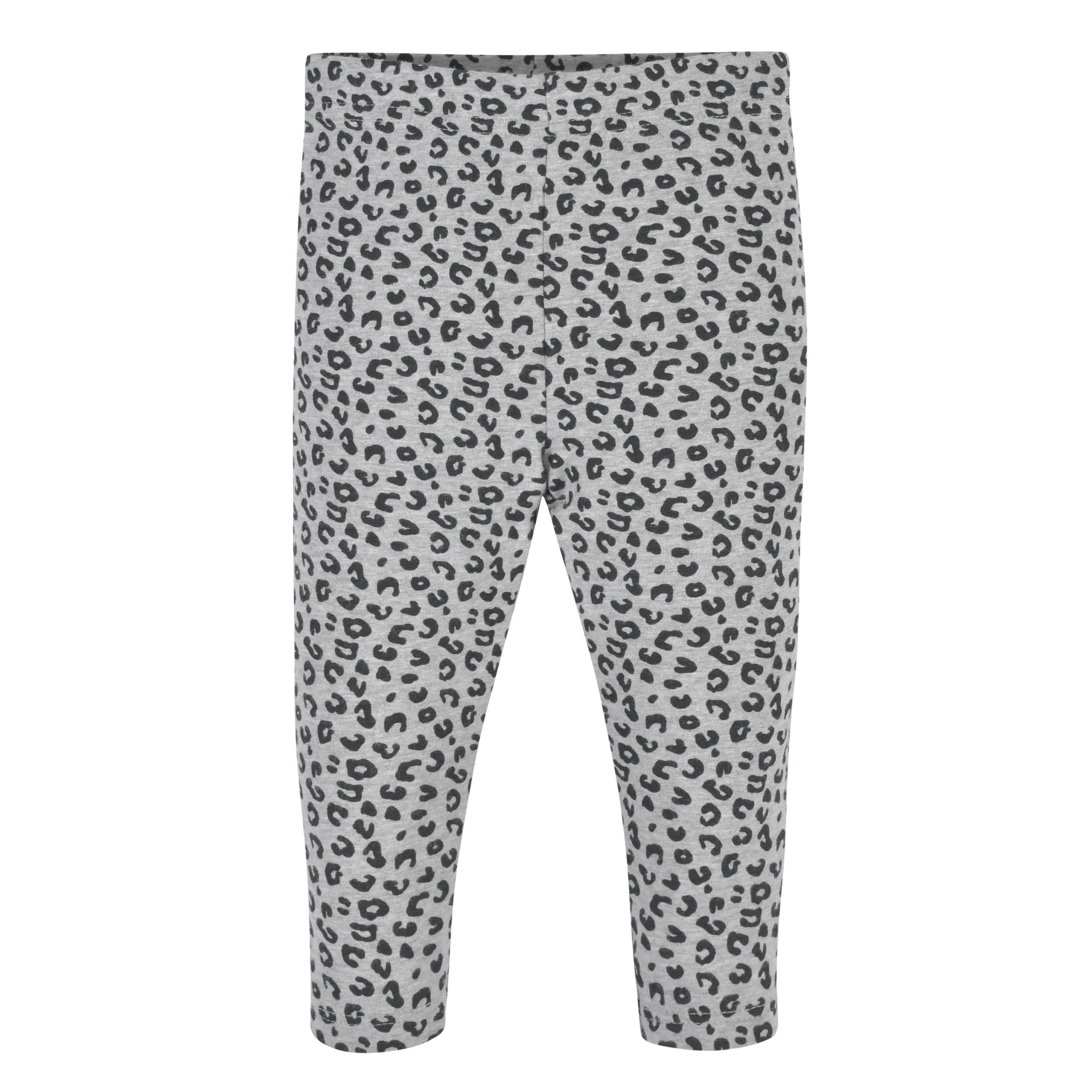 3-Pack Baby & Toddler Girls Cheetah Premium Leggings - Image 3