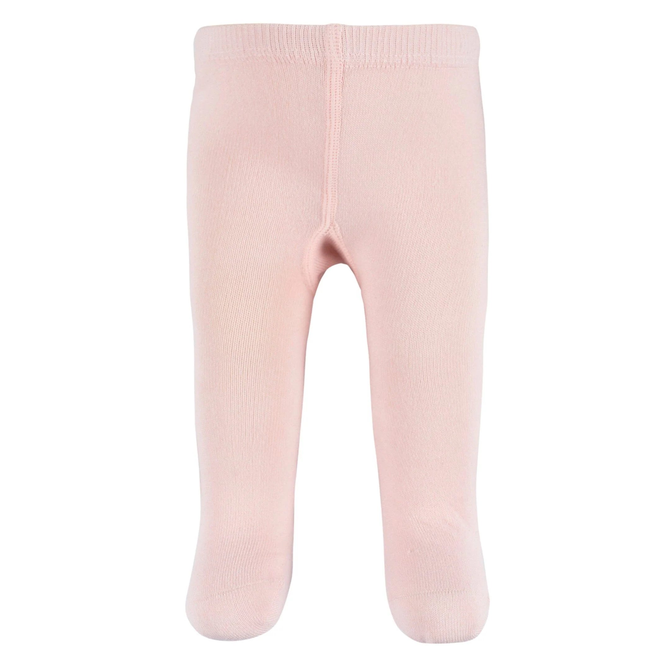 3-Pack Baby and Toddler Girls Oatmeal Heather, Ivory, and Pink Tights - Image 6
