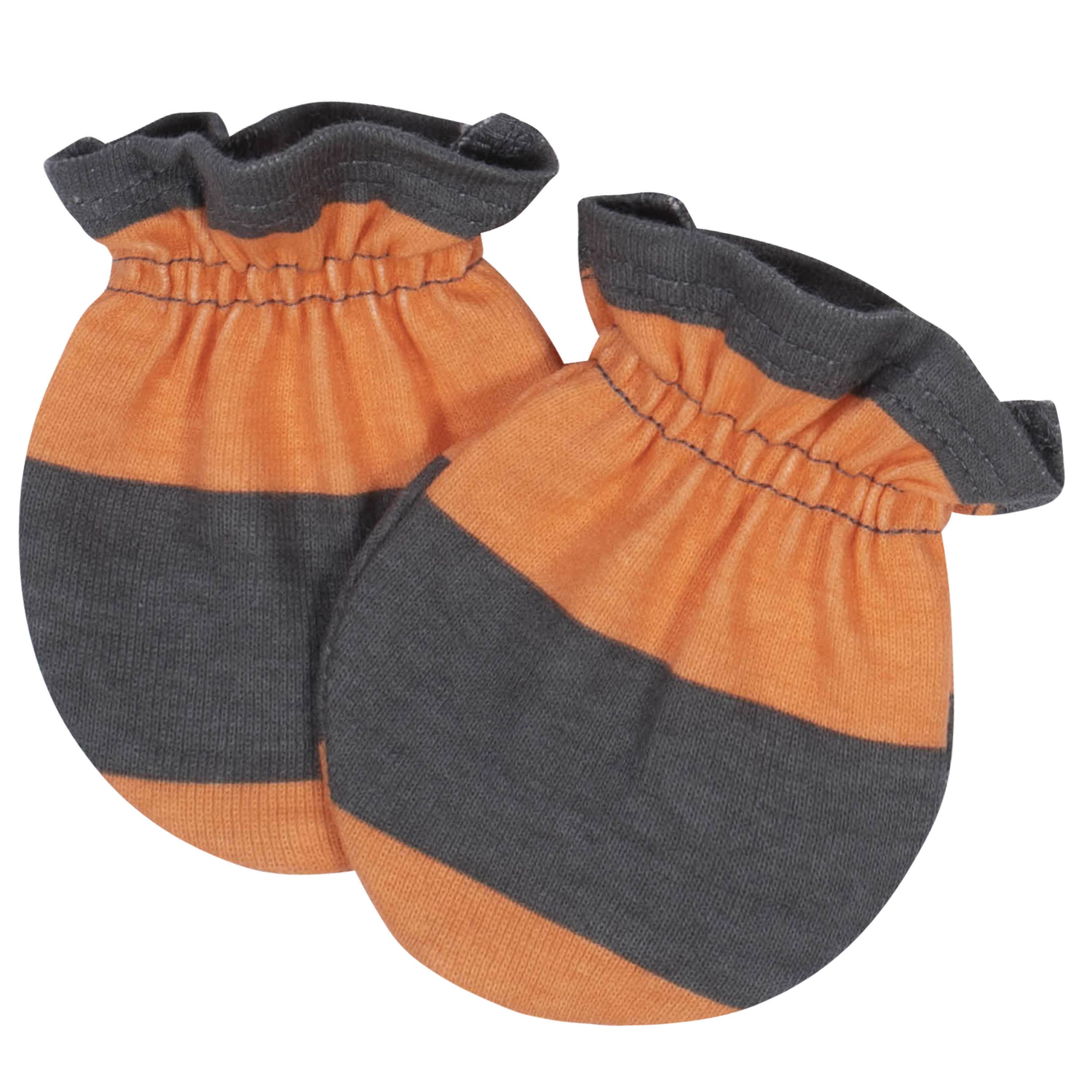 4-Pack Baby Boys Bicycle No Scratch Mittens - Image 4