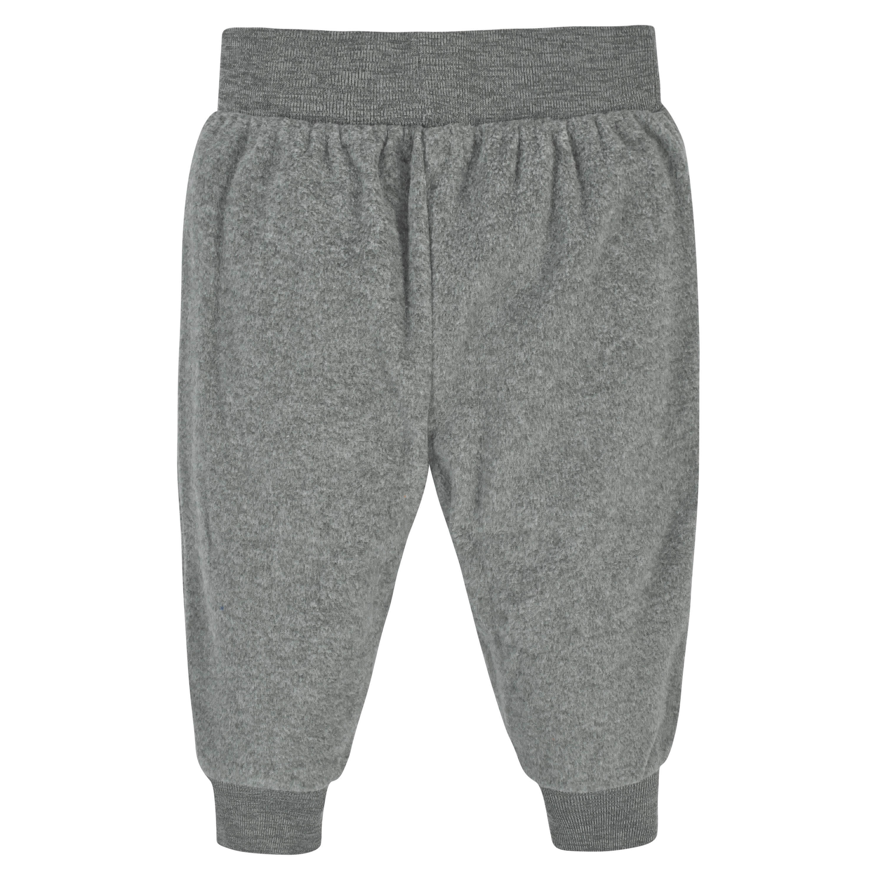 4-Pack Baby Boys Navy & Gray Microfleece Pants - Image 4