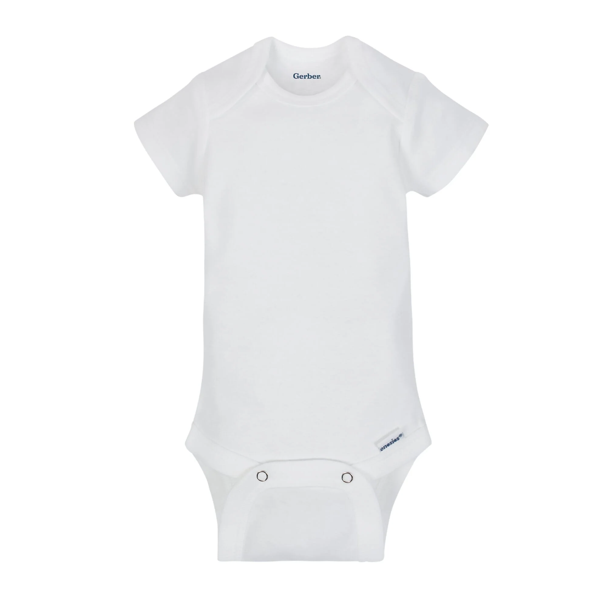 4-Pack Infant & Toddler White Short Sleeve Onesies® Bodysuits - Image 3