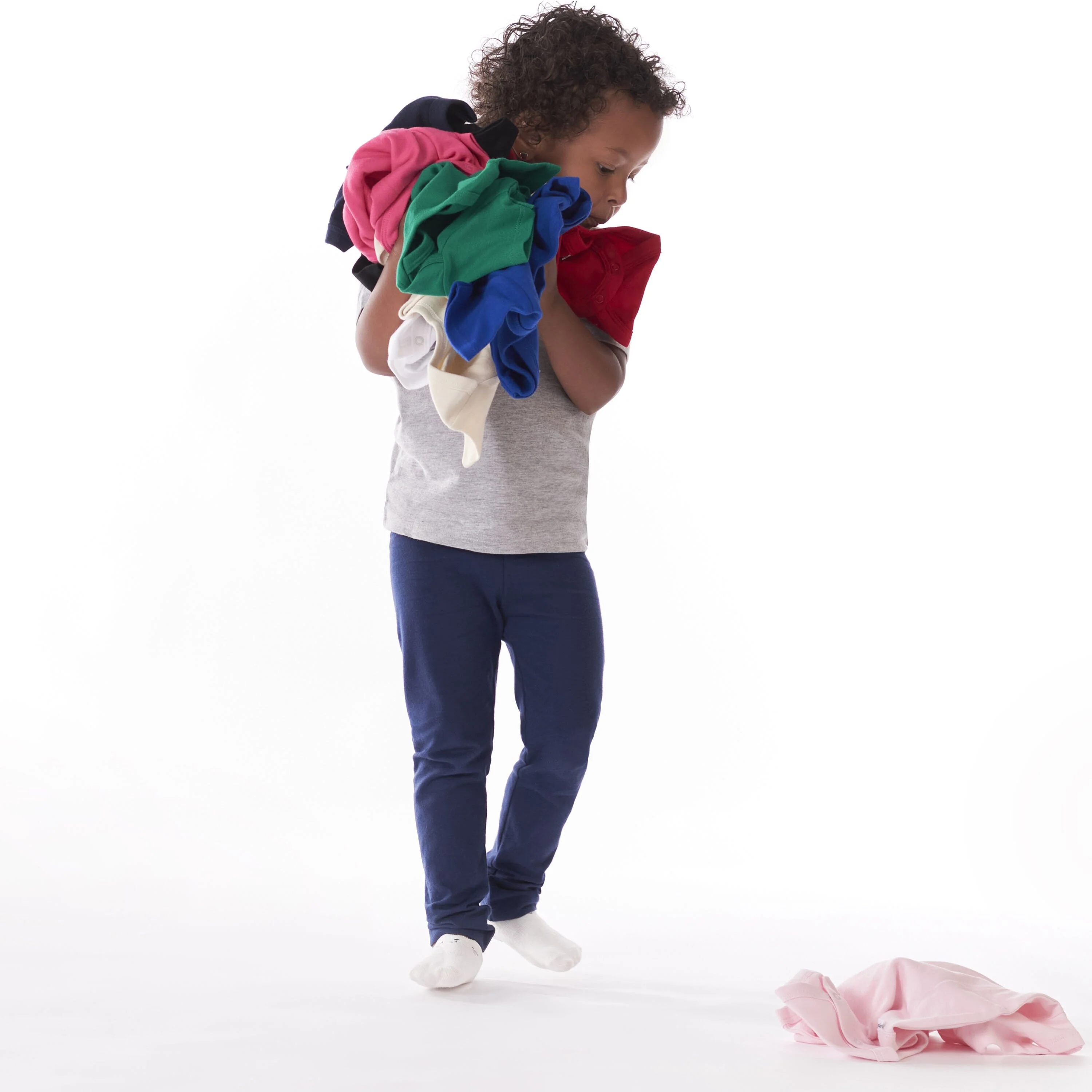 5-Pack Infant & Toddler Heather Grey Premium Short Sleeve Tees - Image 3