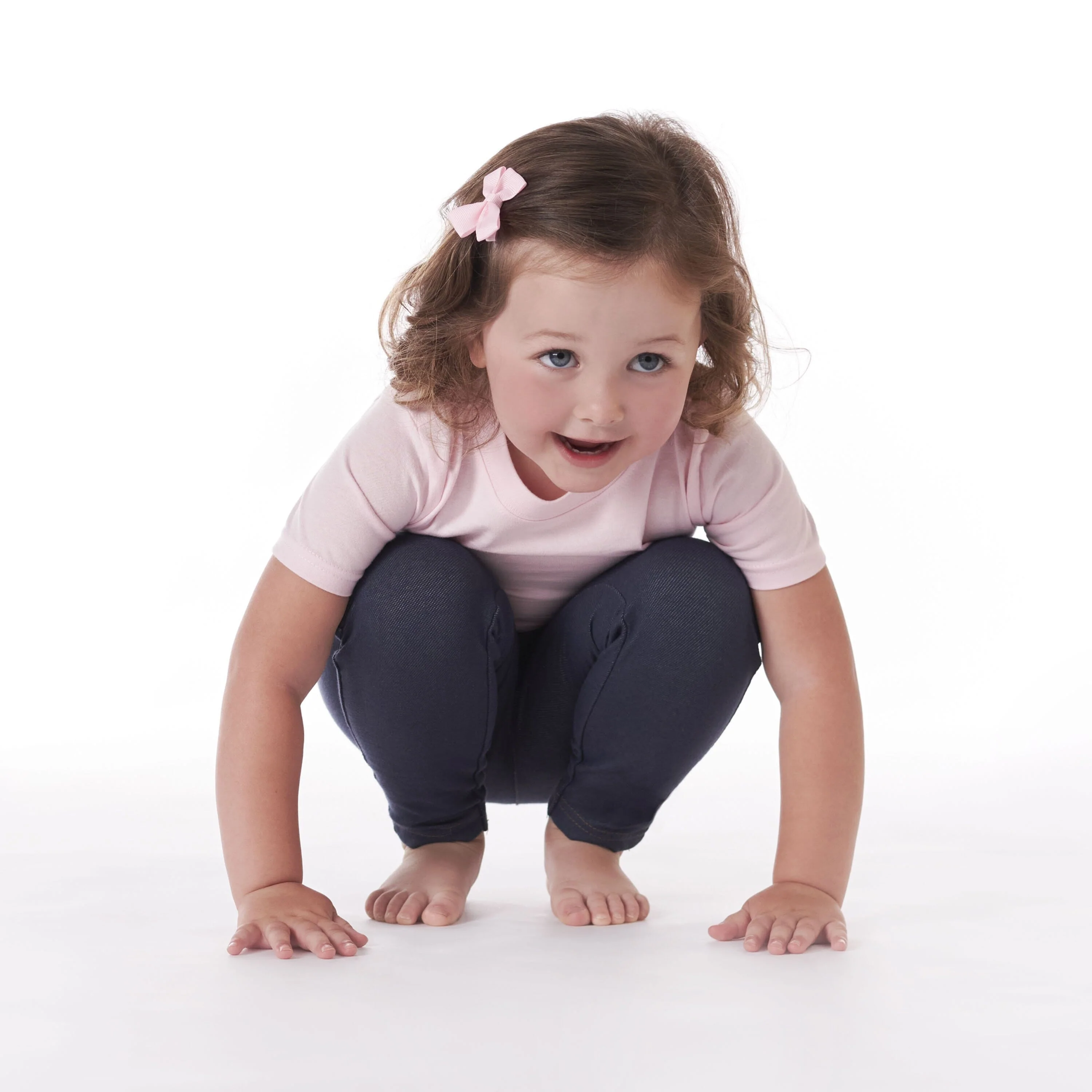 5-Pack Infant & Toddler Light Pink Premium Short Sleeve Tees - Image 4