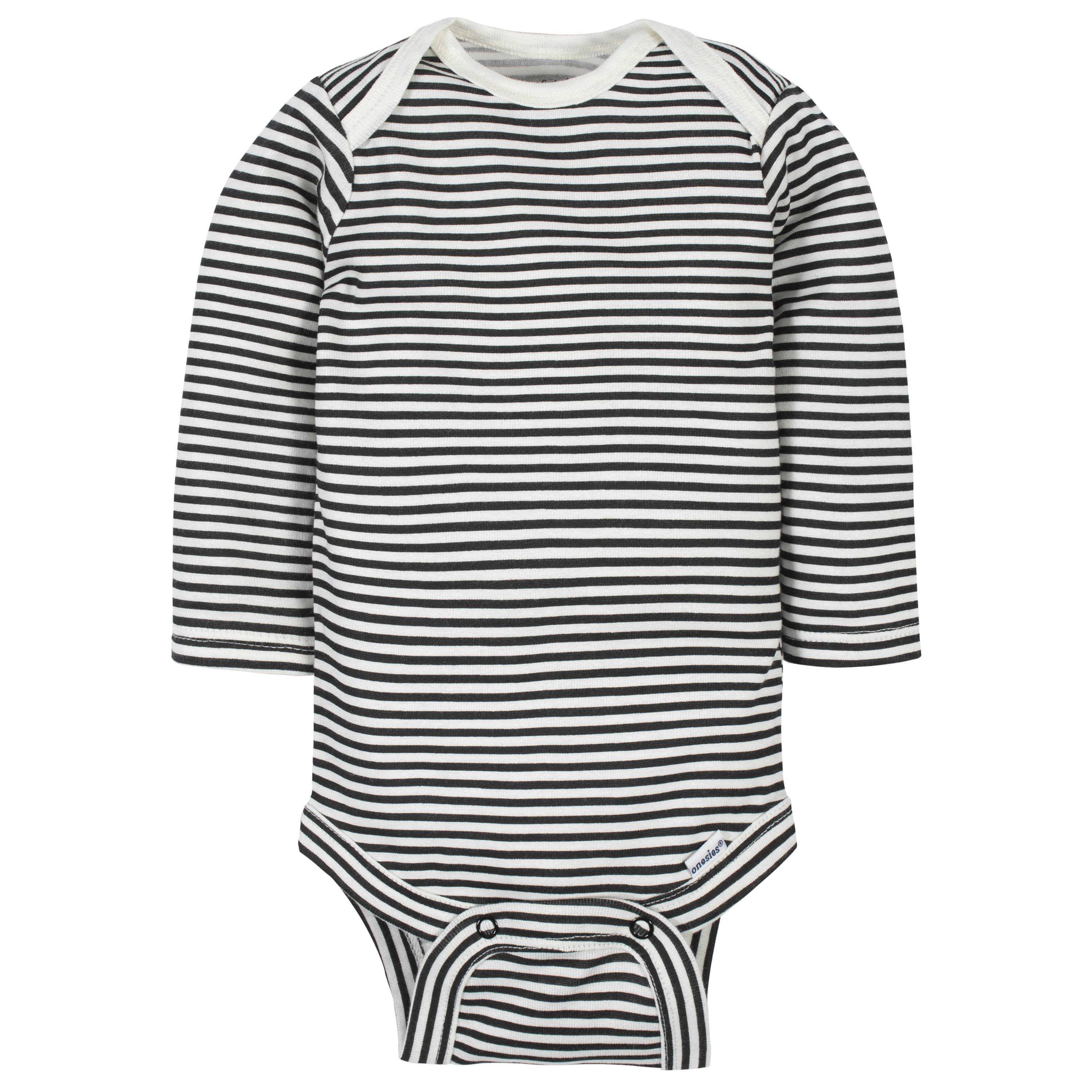 6-Pack Baby Boys Jungle Long Sleeve Onesies® Bodysuits - Image 7