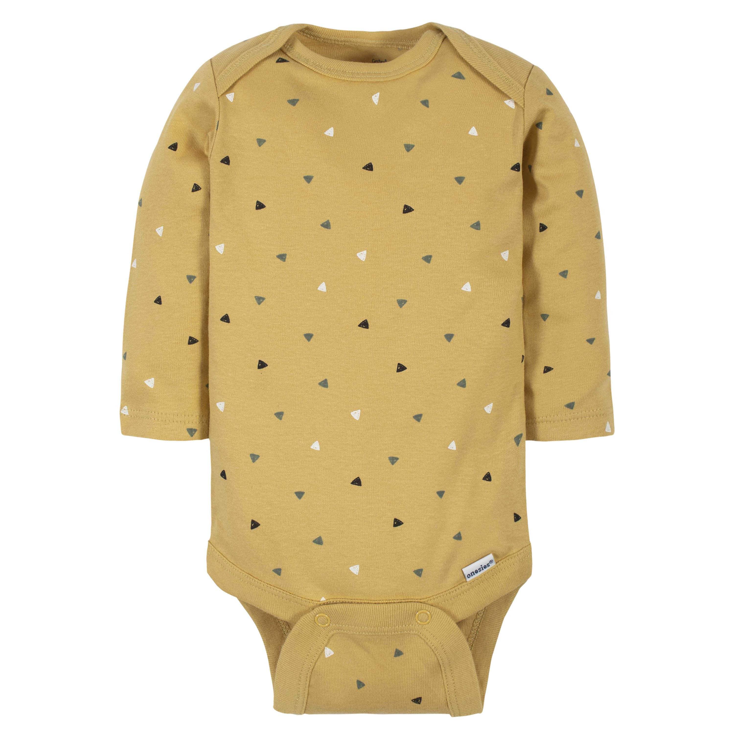 6-Pack Baby Boys Tiger Long Sleeve Onesies® Bodysuits - Image 4