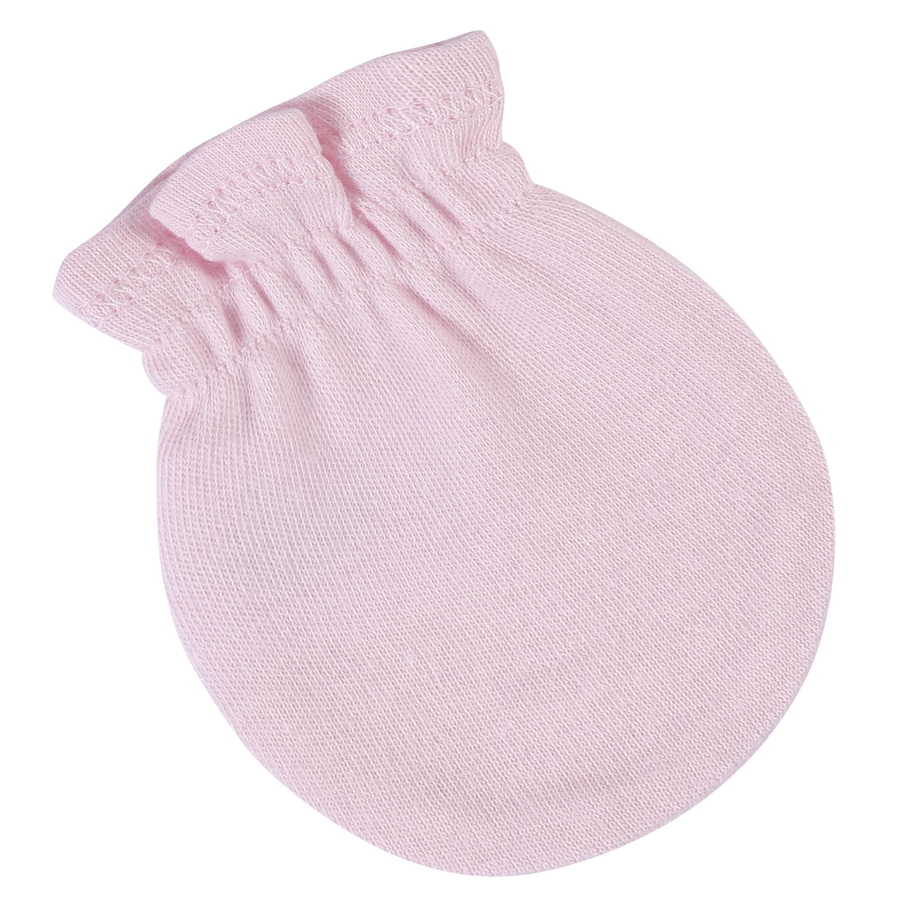 8-Pack Baby Neutral Light Pink No Scratch Mittens - Image 3