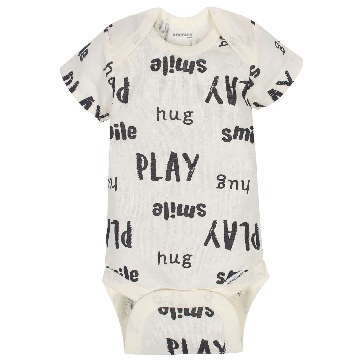 8-Pack Baby Neutral Words Onesies® Brand Bodysuits - Image 11