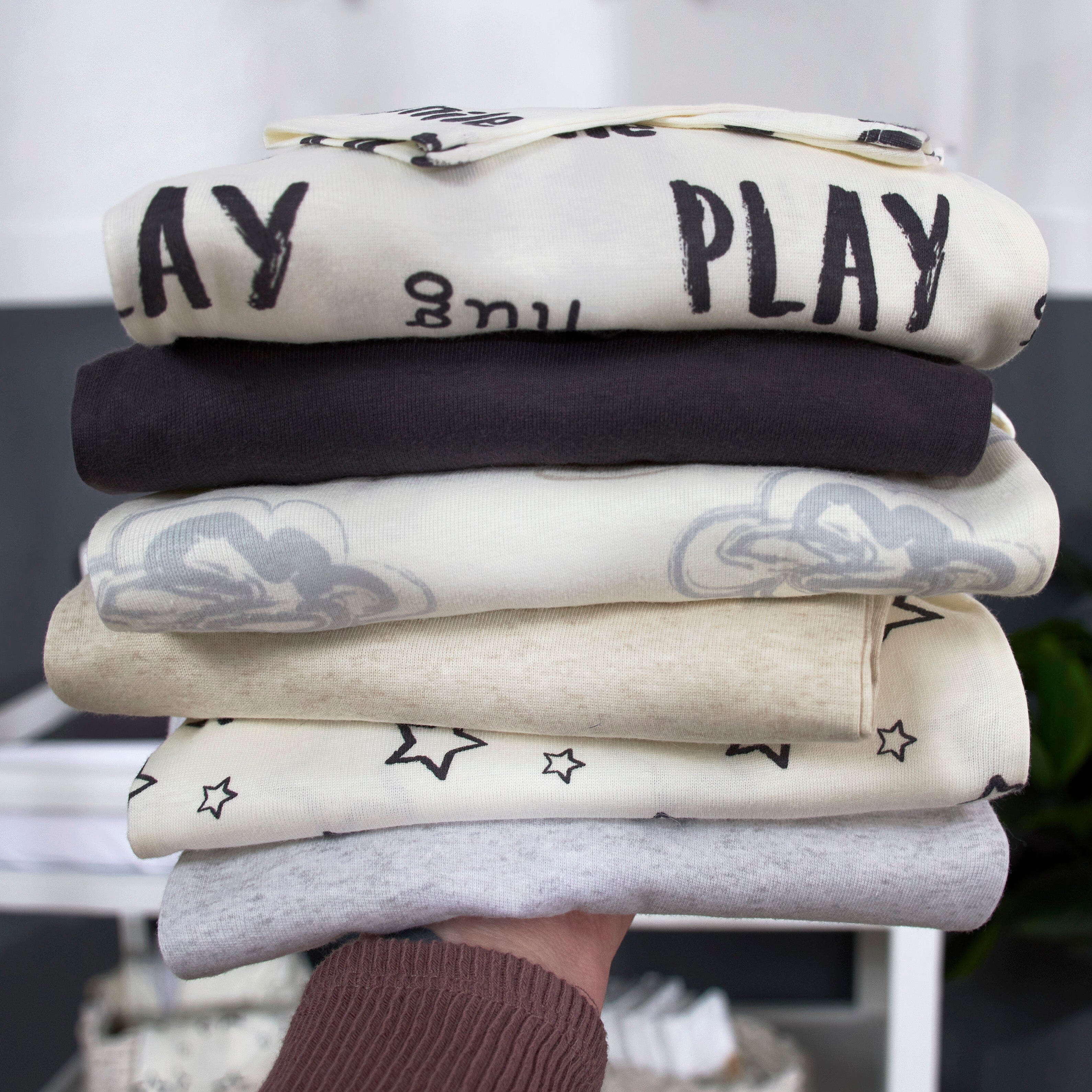 8-Pack Baby Neutral Words Onesies® Brand Bodysuits - Image 13