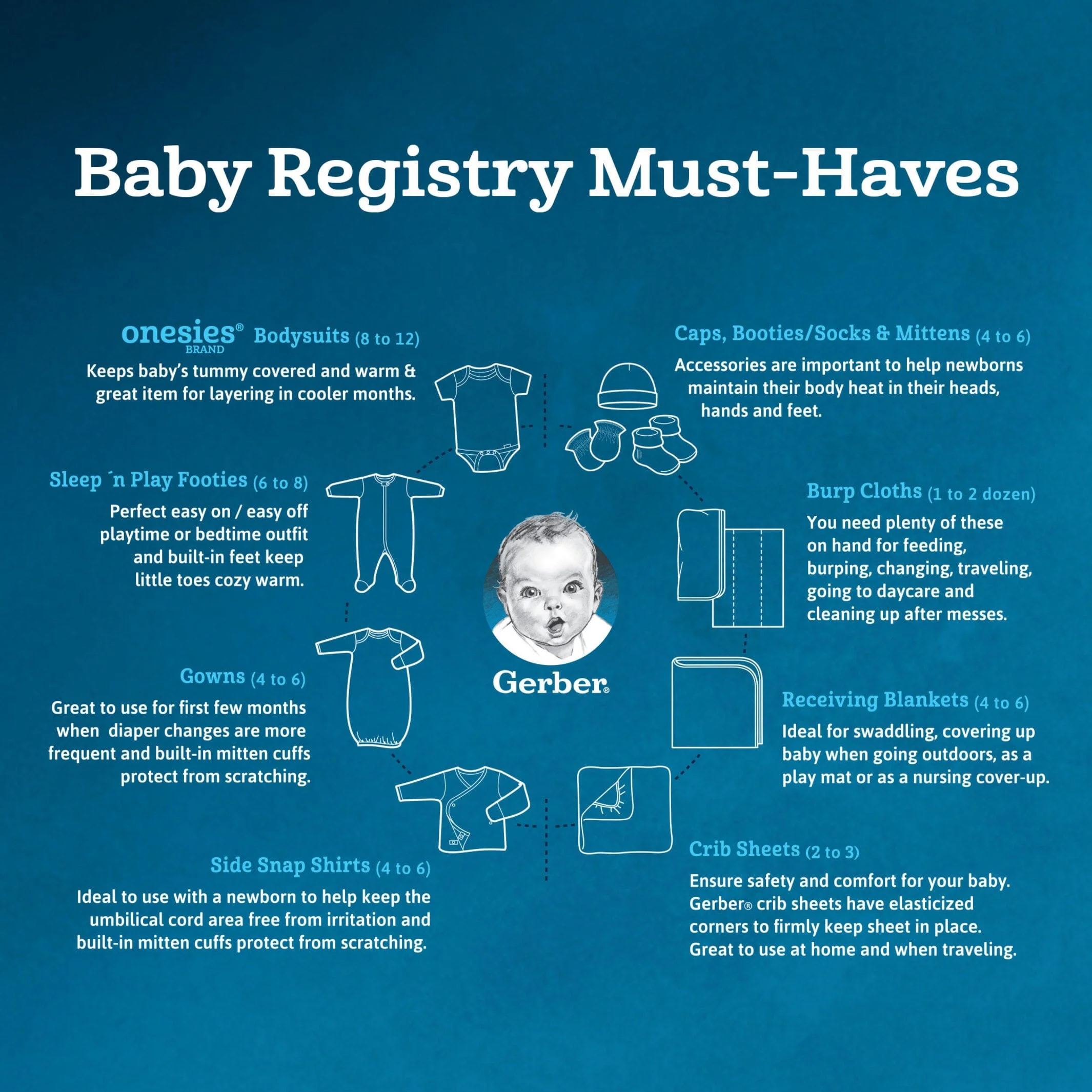 8-Pack Baby & Toddler Neutral  Waterproof Pants - Image 4